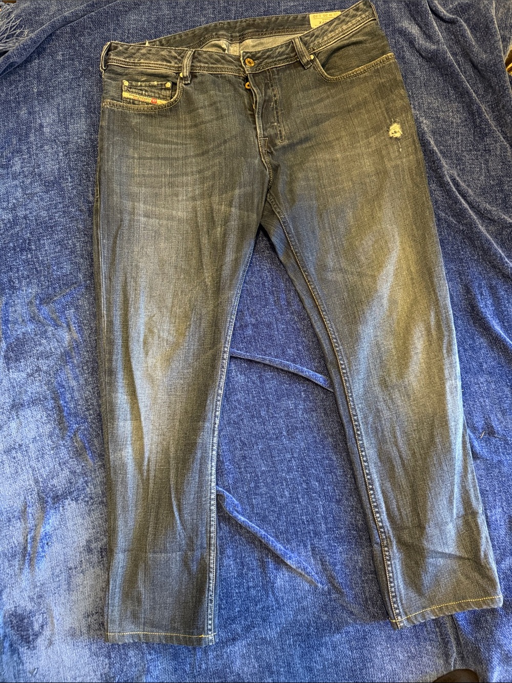 Diesel Jeans Men's Distressed Zatiny Slim Fit - Y2K